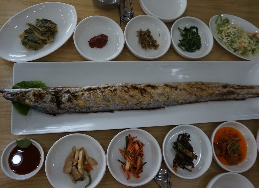 太刀魚の塩焼き