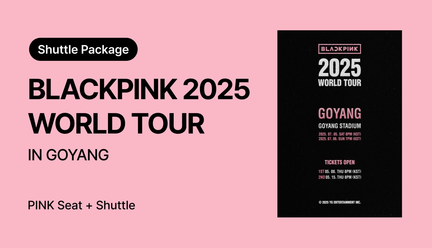 [Shuttle Package]BLACKPINK