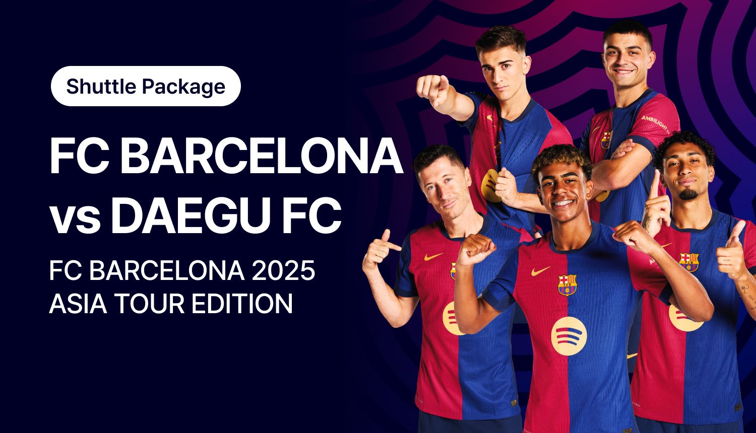 [Shuttle Package] FC BARCELONA_EN