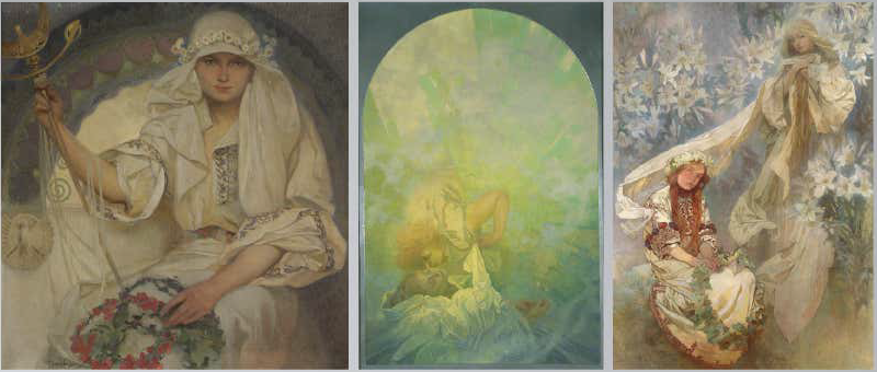 [ソウル] Alphonse Mucha：光と夢展示 入場券