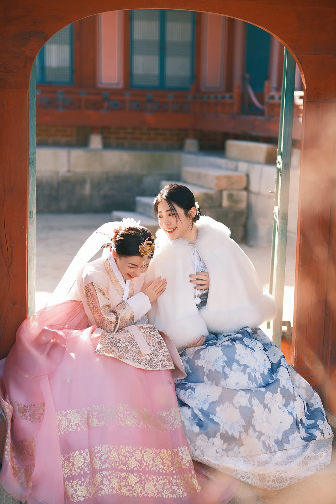 Hanbok-Inspired Korean Makeup + Personal Color Analysis Before Makeup