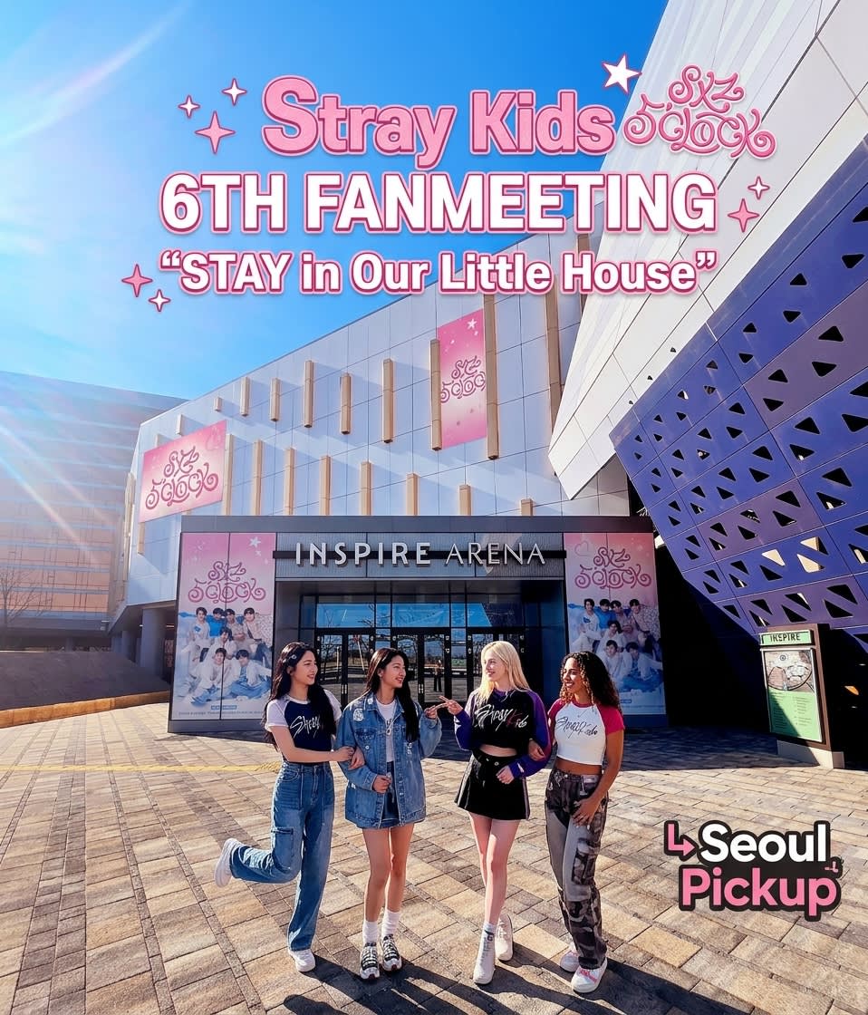 Stray Kids 6TH FANMEETING 'STAY in Our Little House' Shuttle: Seoul Round-trip & Incheon Airport Drop-off