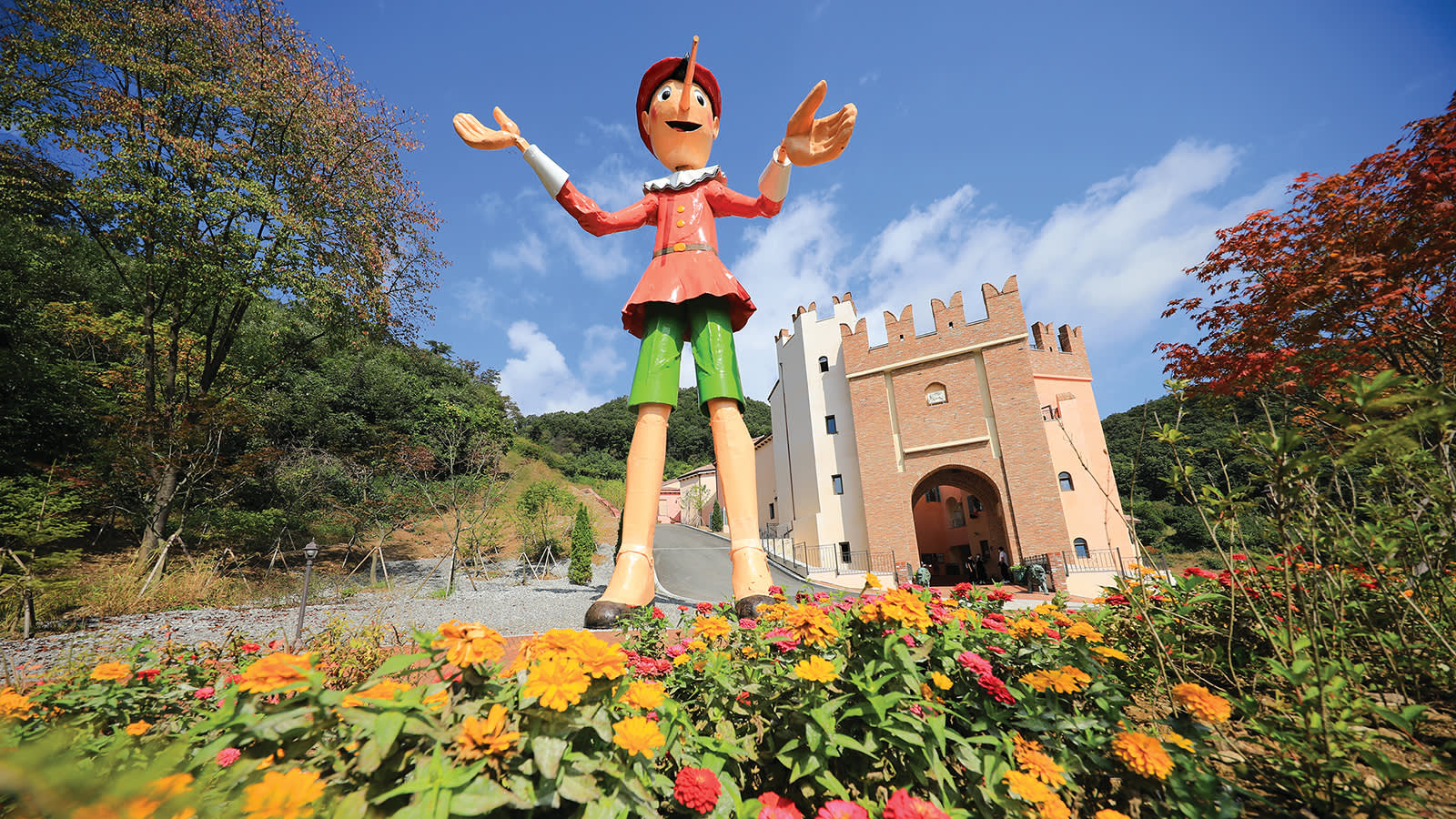 [江原道] 南怡島・プチフランス・江村レールバイク・イタリア村・アチムゴヨ樹木園 日帰りツアー
