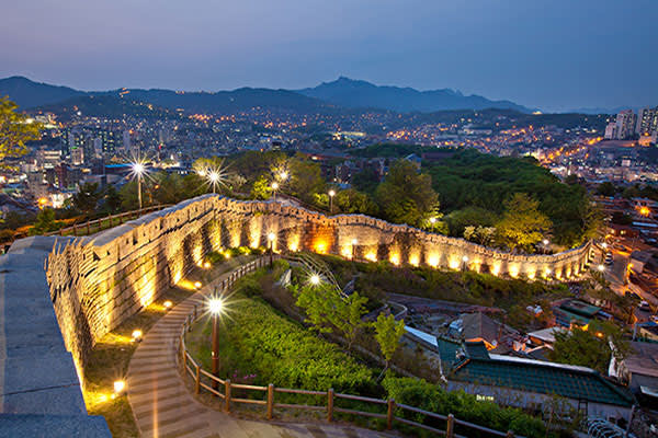 新ソウル夜景！北岳スカイウェイ＋ソウル城郭ナイトツアー