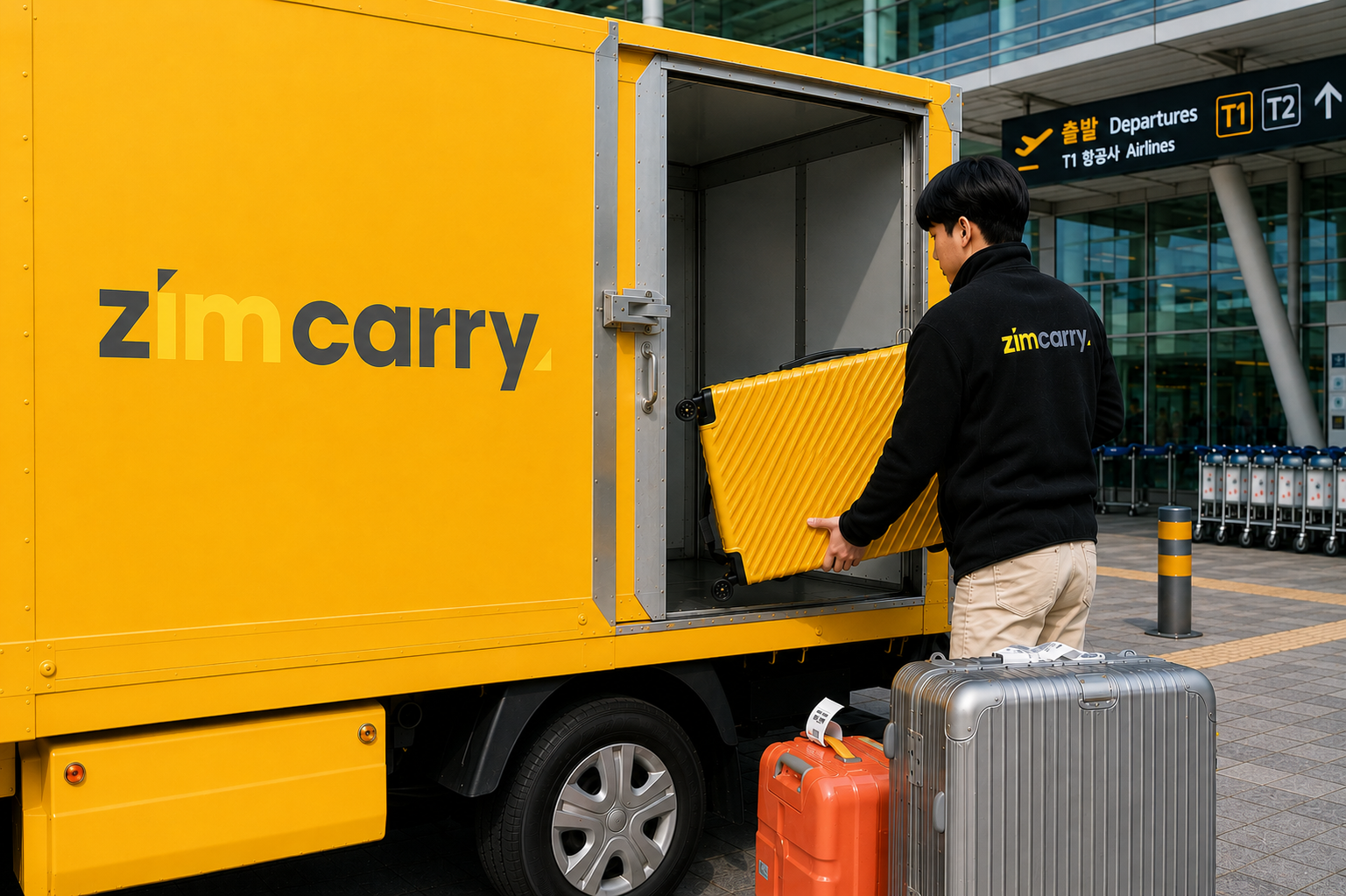[首爾/仁川] ZIMCARRY 當日行李配送服務（仁川機場 • 首爾飯店）