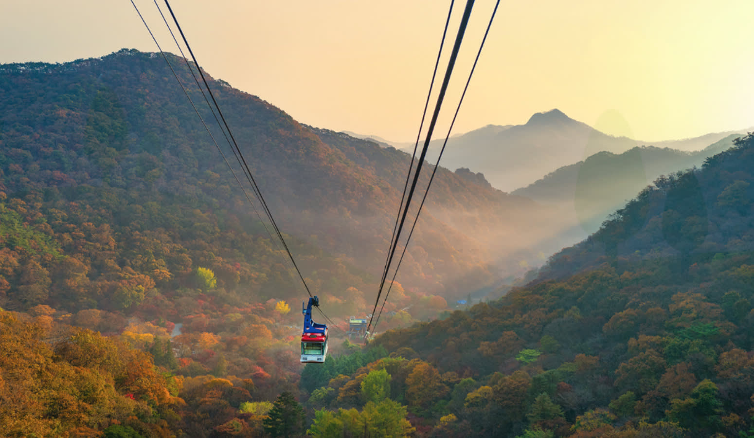 Autumn - Seoraksan National Park Maple leaves | Cable Car Day Tour