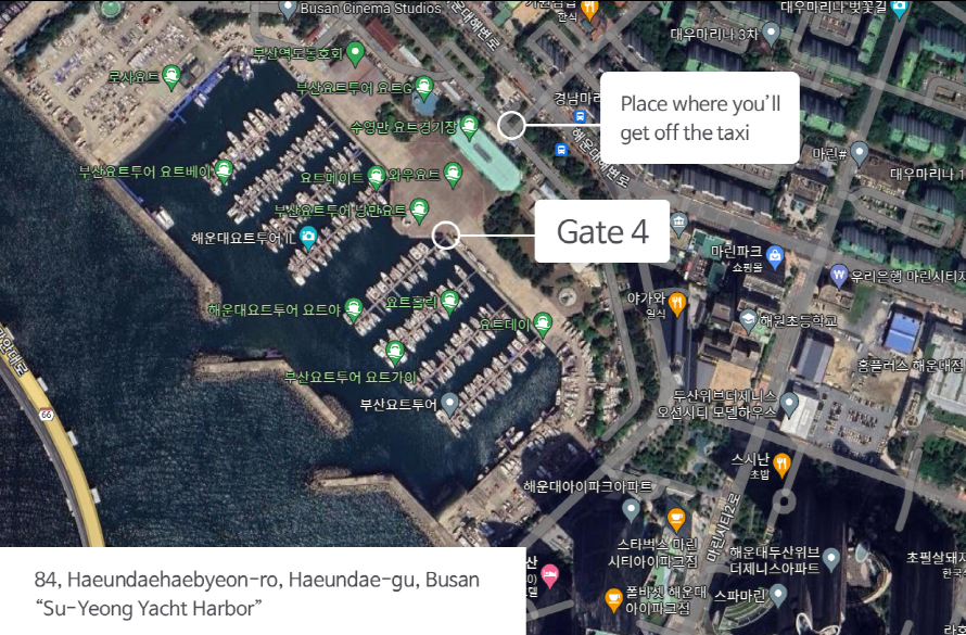 [釜山] 海运台海洋城市私人游艇租赁 (最多可预约6人)