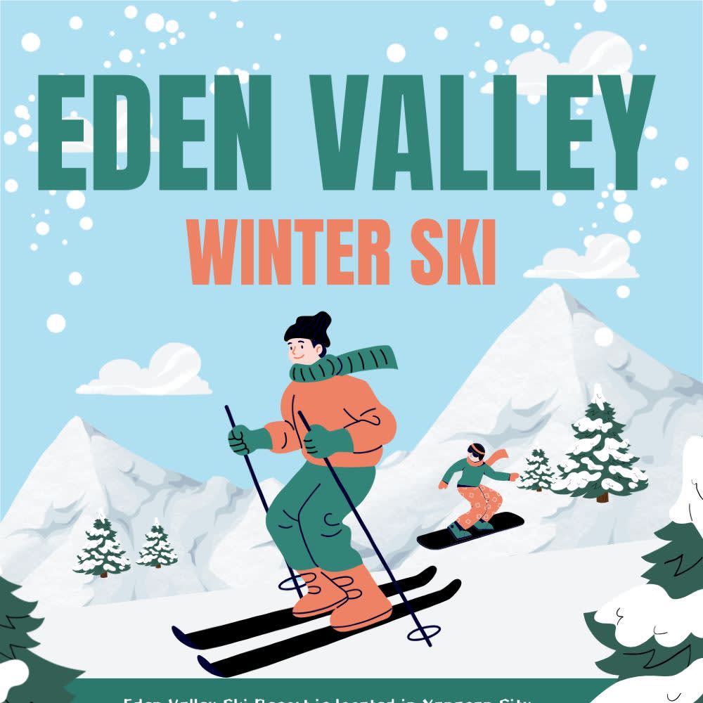 [From Busan] Eden Valley Winter Ski Day Tour (Basic Lesson and Clothes Rental)