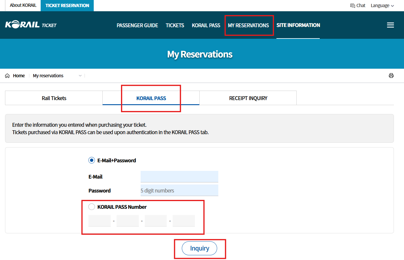 Korea KORAIL Pass Individual - KTX Unlimited Boarding Pass