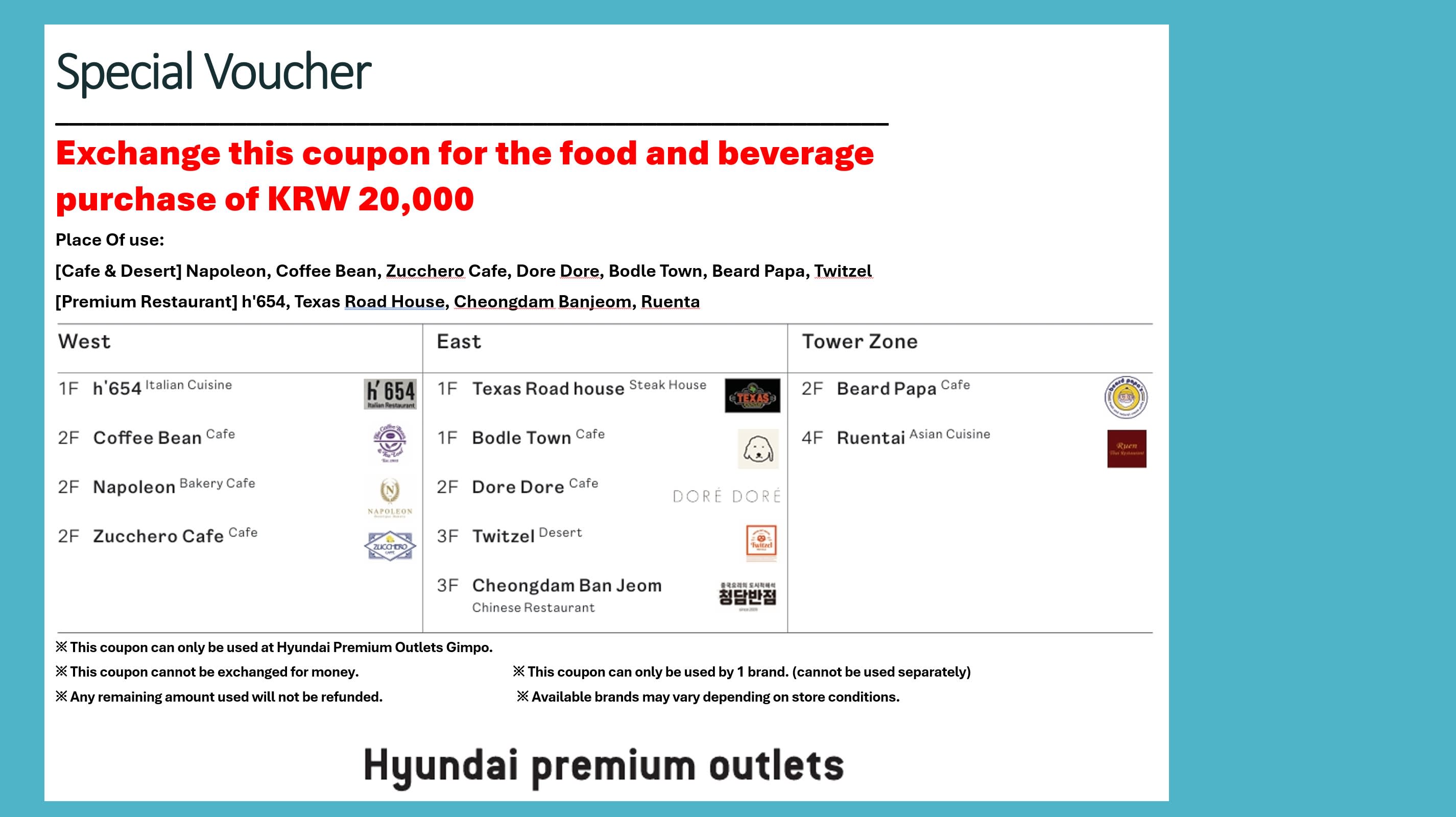 Hyundai Premium Outlet Gimpo + Fireworks Cruise Private Day Tour