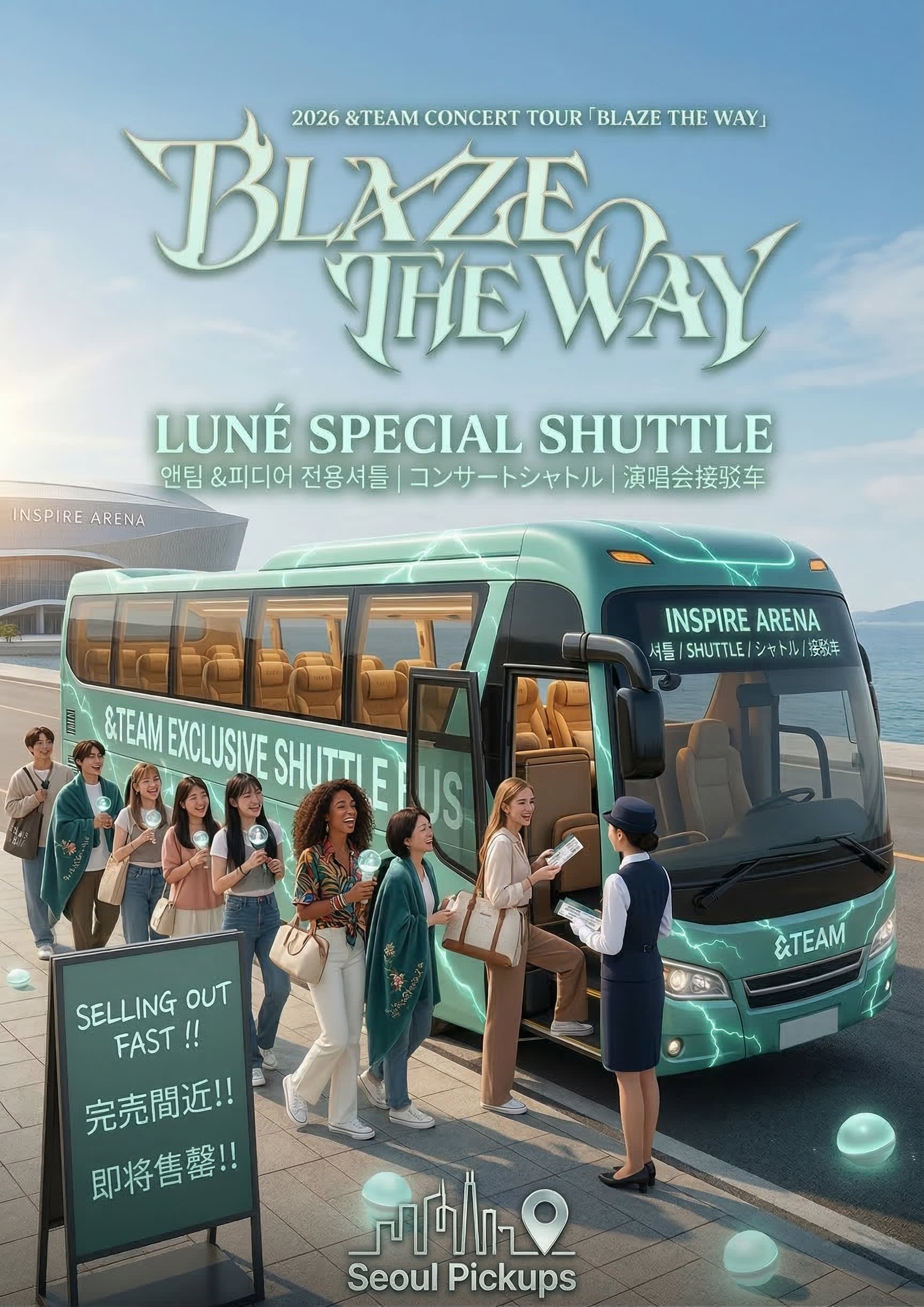 [7/4-5] 2026 &TEAM CONCERT TOUR 「BLAZE THE WAY」 Concert Shuttle
