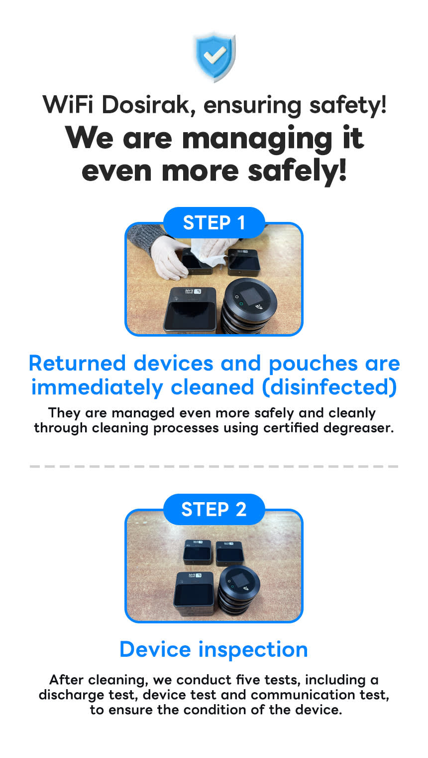 [Airport Pickup] Unlimited Data Pocket Wi-Fi、WIFI Dosirak 4G LTE