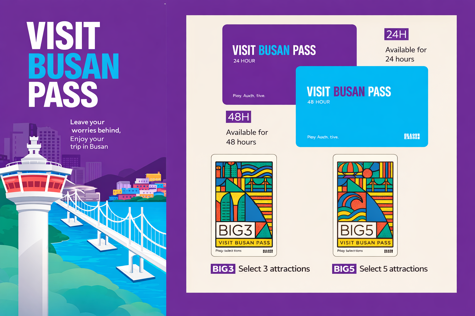 [釜山] 釜山通行证 VISIT BUSAN PASS