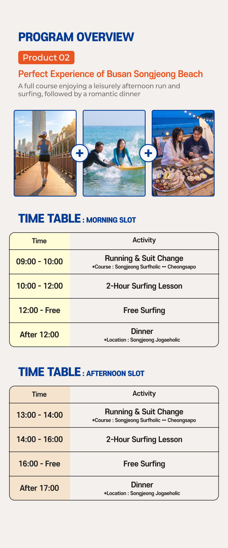 [BUSAN] Beach Run & Surf & K-BBQ | K-Culture at Songjeong, SURFHOLIC