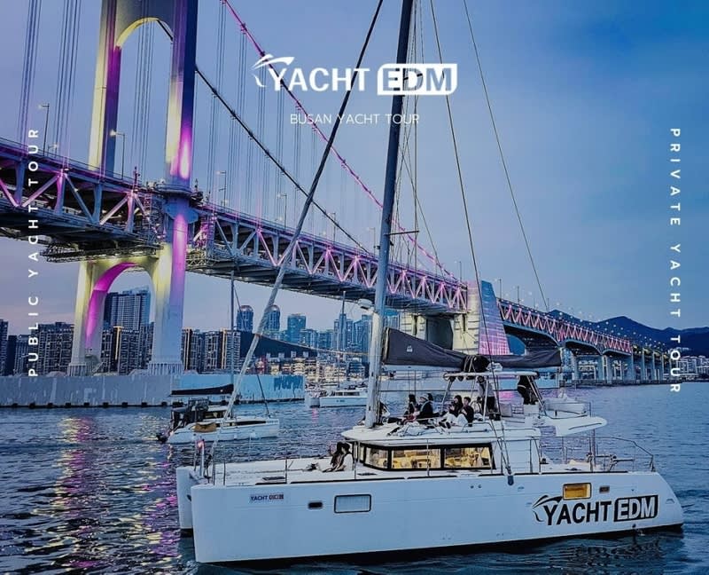 [Busan] Busan Yacht Tour with KPOP Music EDM / Yacht Jun