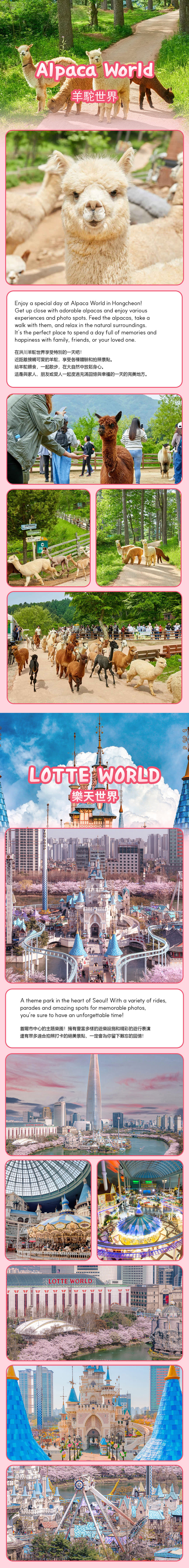 [2 Days] NAMI ISLAND & LOTTE WORLD TOUR (Lotte Duty Free Gifts)