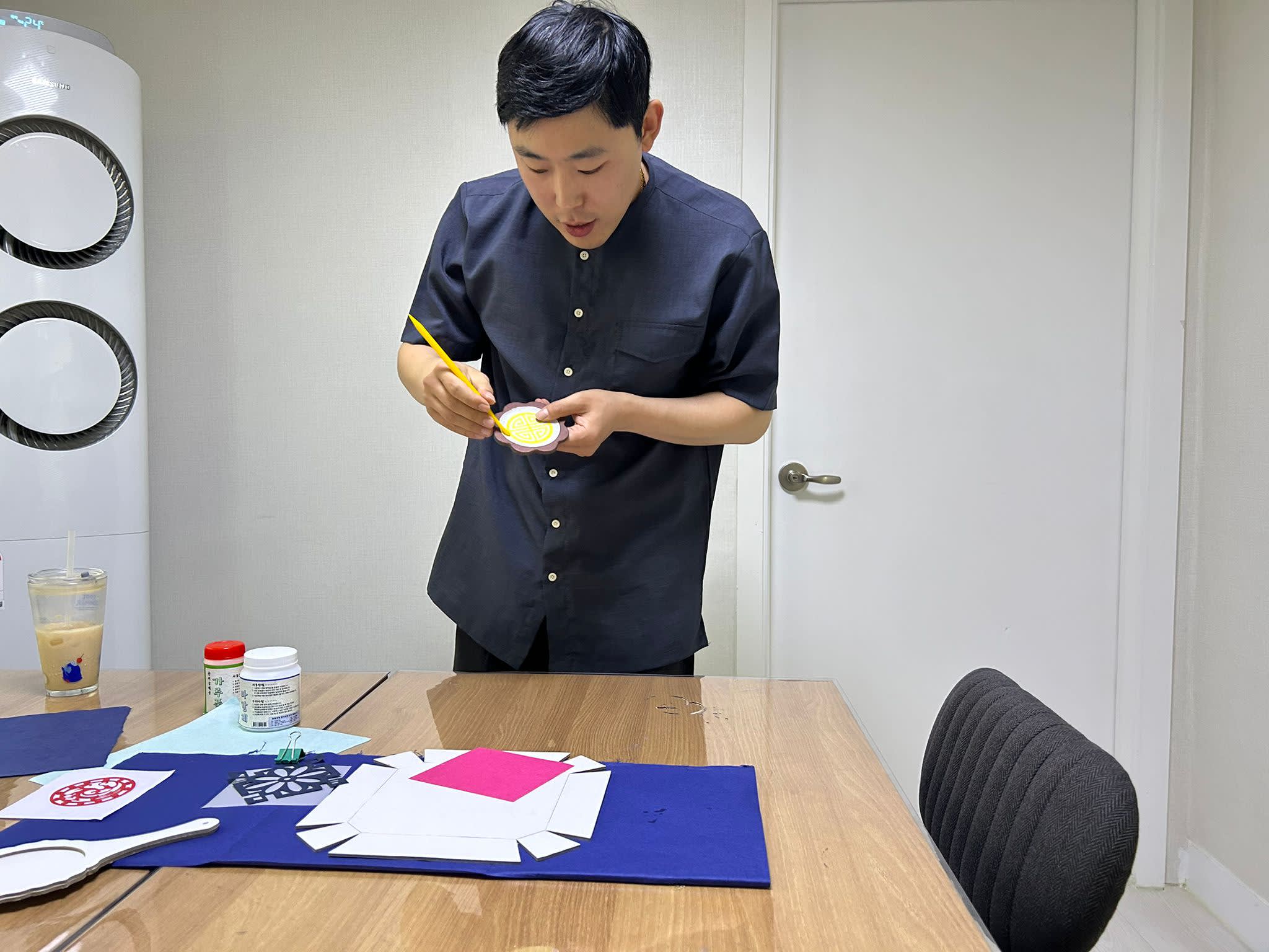 [首尔] 韩纸&螺钿工艺制作体验课程