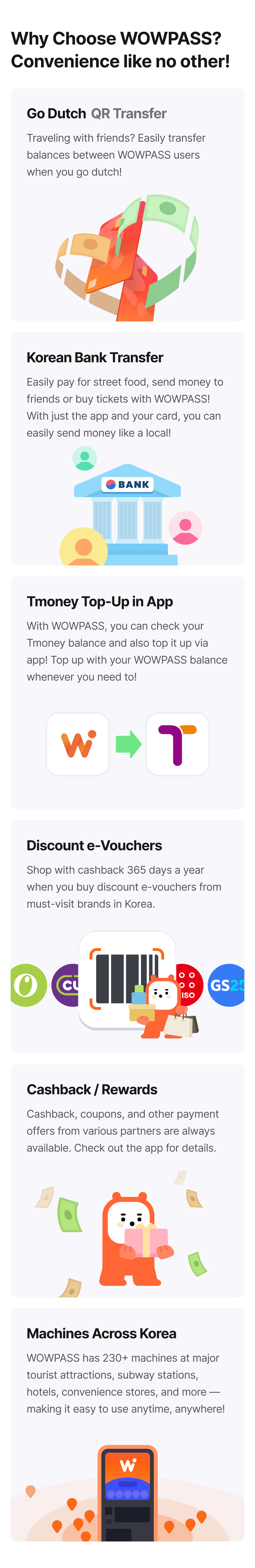 WOWPASS: Prepaid Card for Cashless Payment in Korea