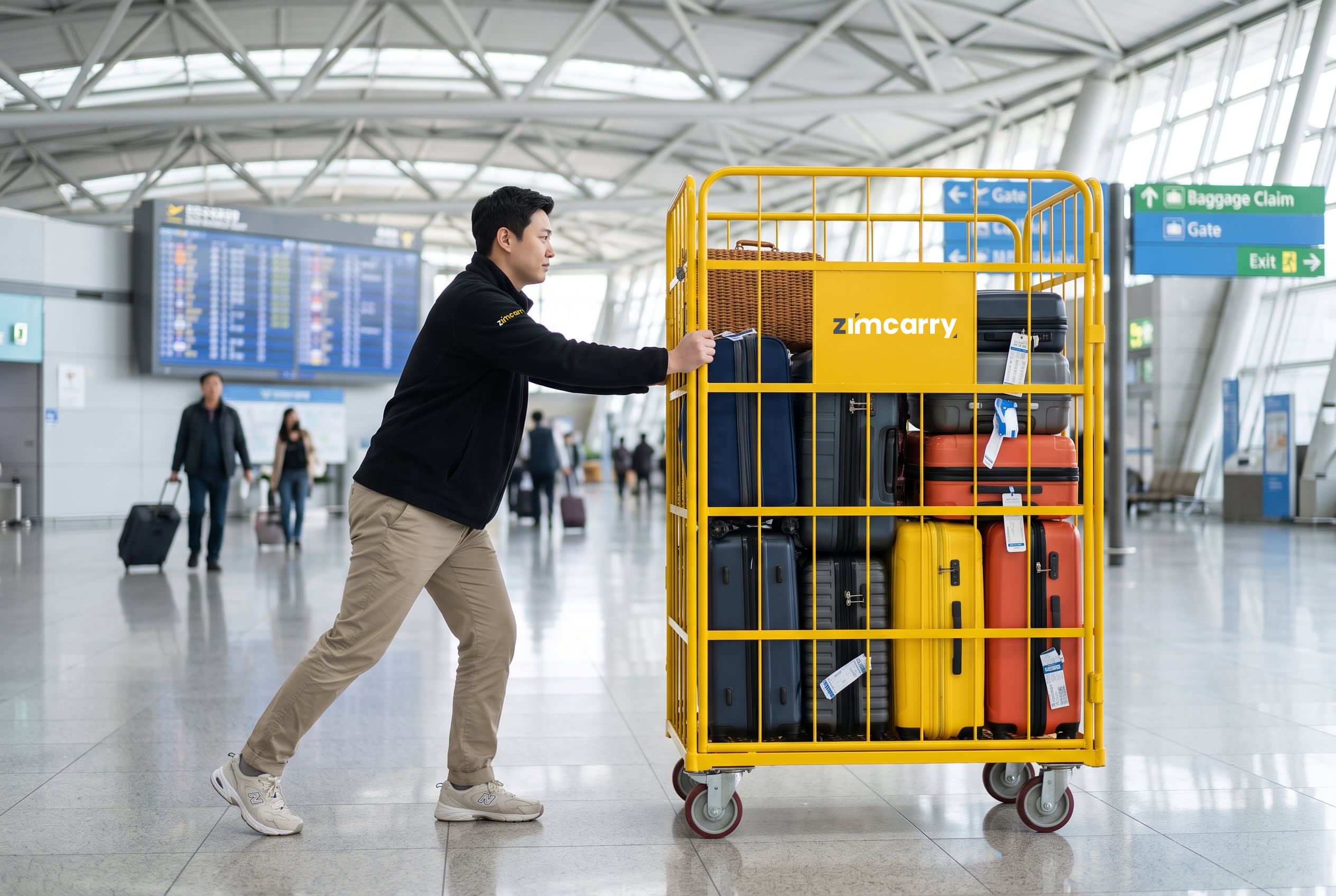 [Seoul/Incheon] ZIMCARRY Same-day Luggage Delivery Service (Incheon Airport • Seoul Hotel)