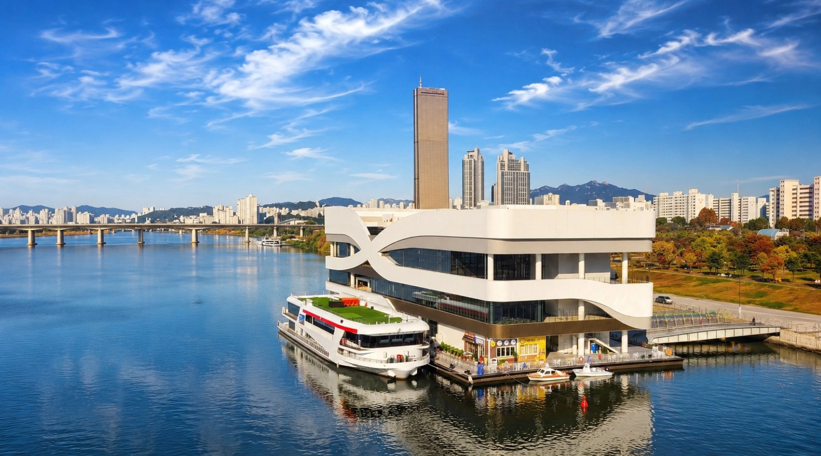 [Seoul] Romantic Han River SEOUL CRUISE Tour : Daytime, Sunset and Milky Way Aurora & Fireworks Cruises Under the Night Sky