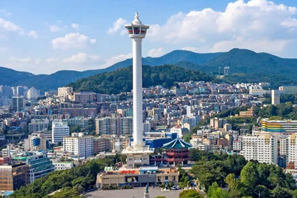 釜山市内半日観光と海鮮料理ツアー