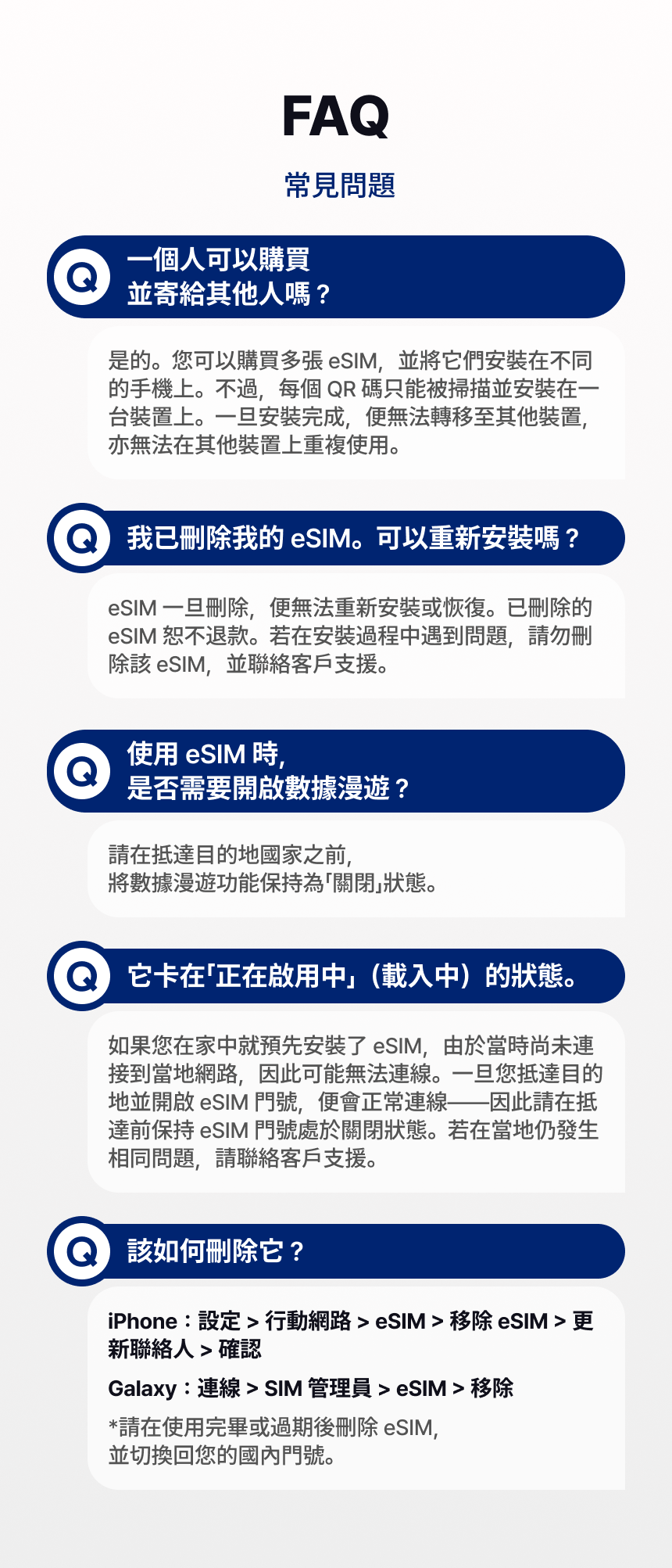[Dosirak eSIM] 5G 数据无限制ESIM（SKT/LGU+公式)