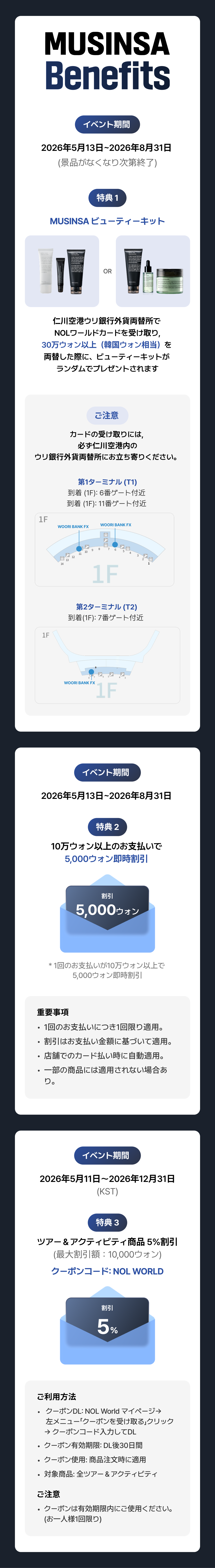 [韓国] 交通プリペイドカード NOL World Card