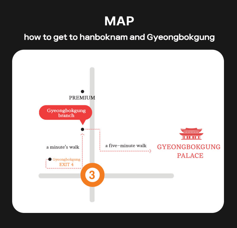 [Seoul] Hanboknam Gyeongbokgung Store Hanbok Rental