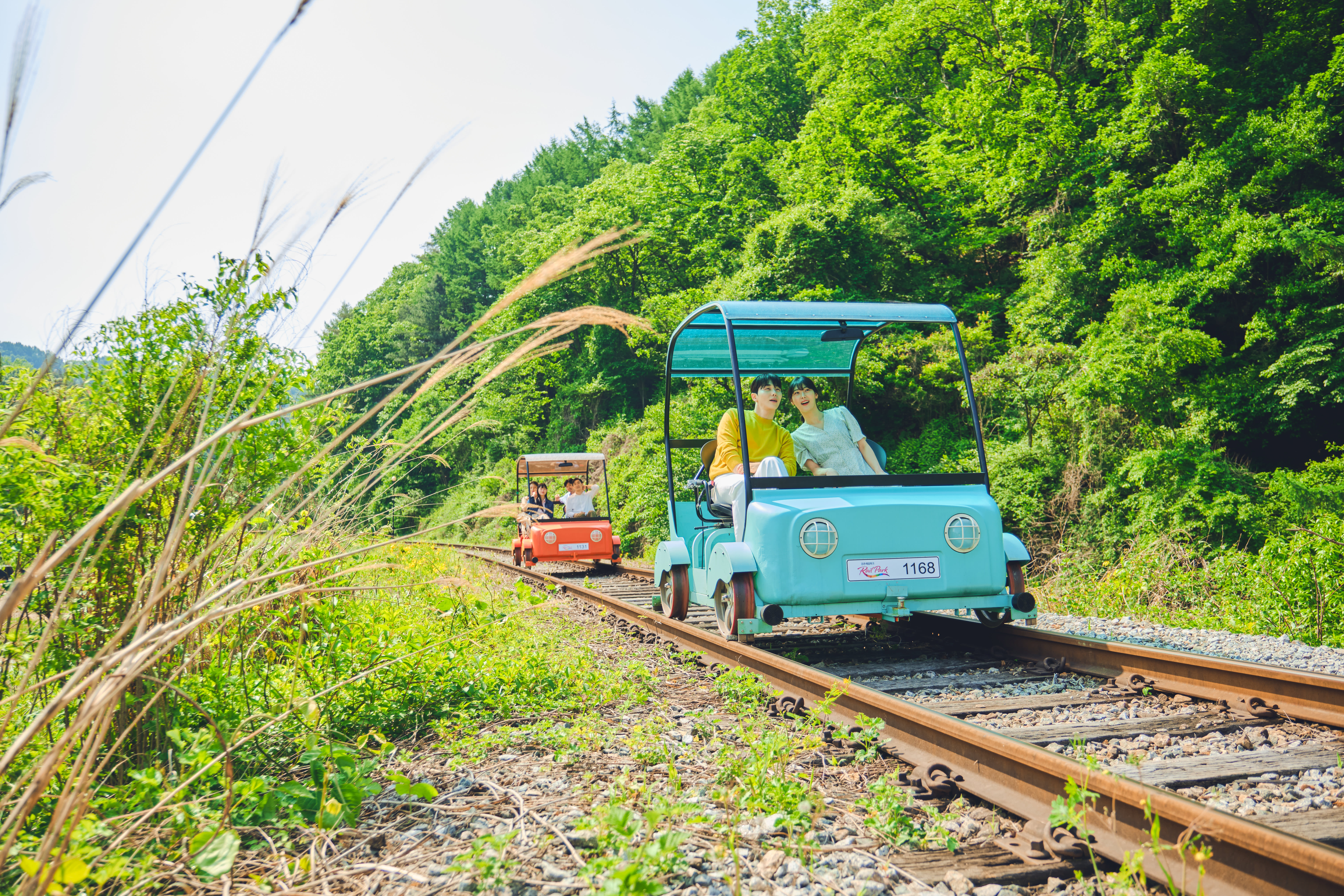 Nami Island · Gangchon Rail Bike · Samaksan Cable Car PrivateTour