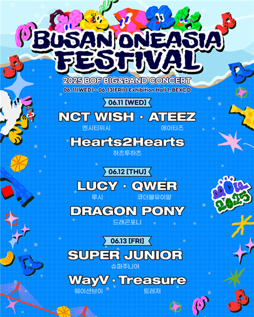 2025 Busan One Asia Festival Tickets Package