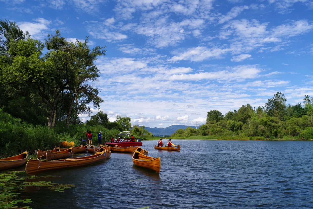 [江原道] 春川中岛水路独木舟体验票 – 首尔近郊湖中小岛自然治愈之旅