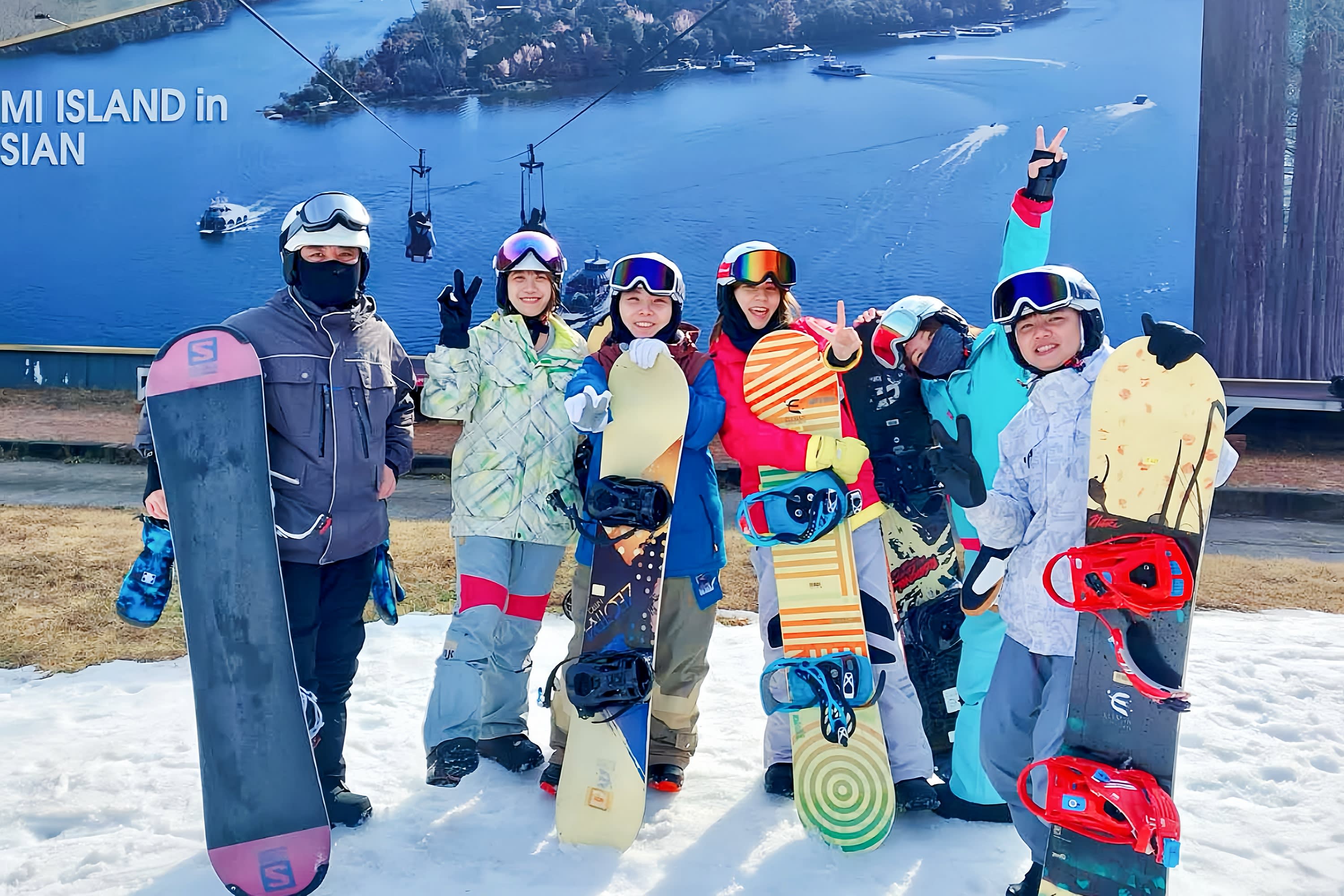 Elysian Ski 2 Days 1 Night Tour (Clothing + Snowboard gear + Basic Snowboard Lessons)