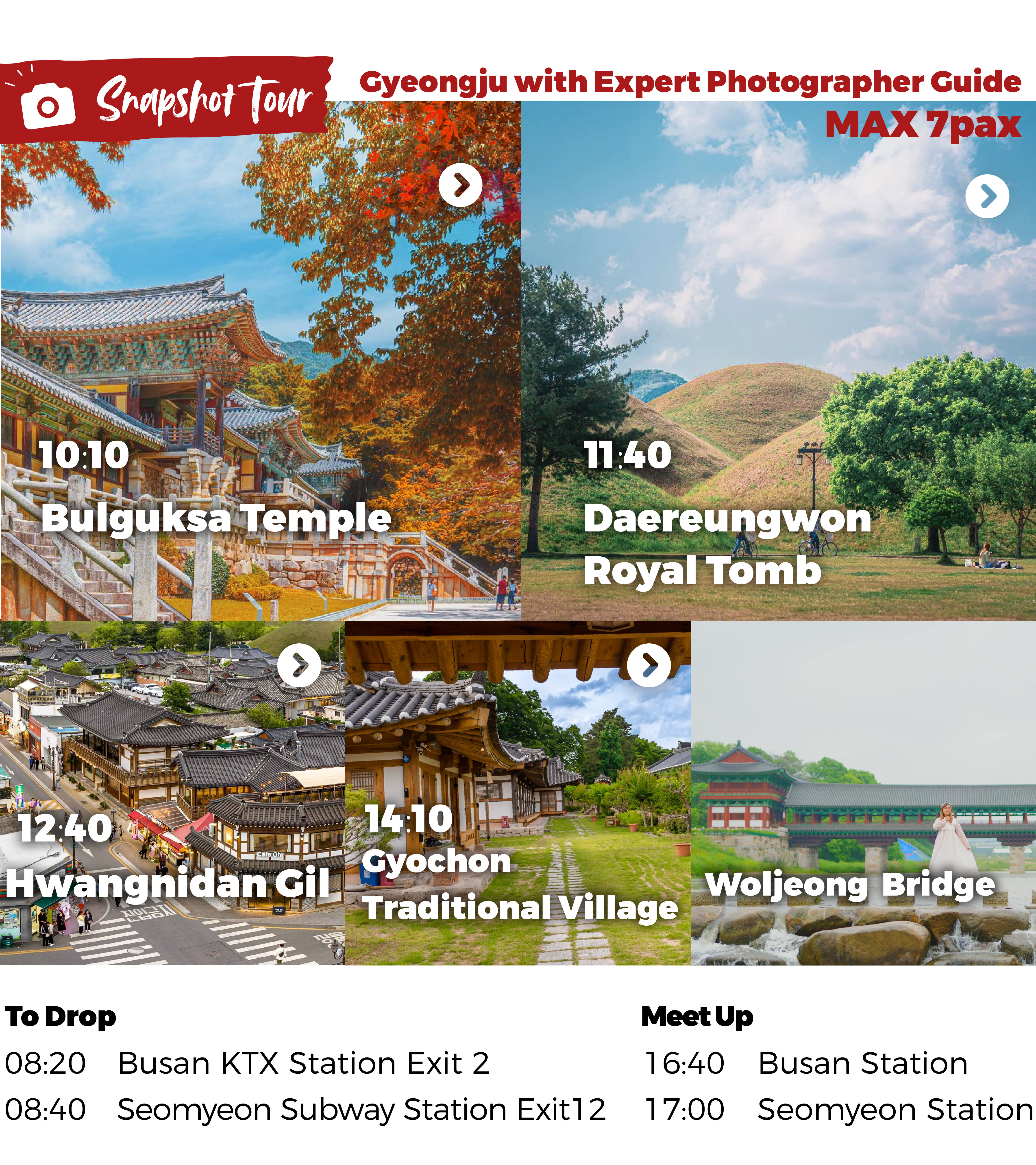 Gyeongju The Old Capital of Korea One Day Tour from Busan