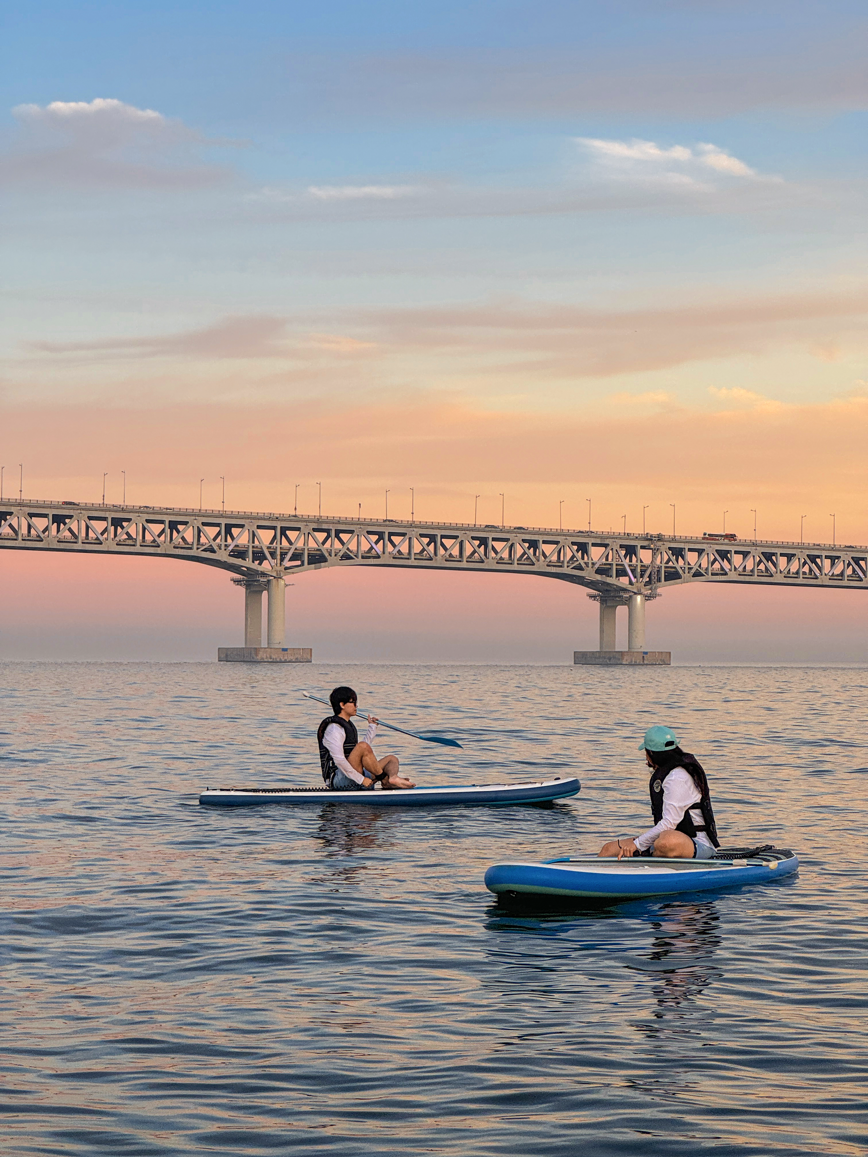 [釜山]Crazy Surfers 广安里日落SUP（立桨冲浪）体验
