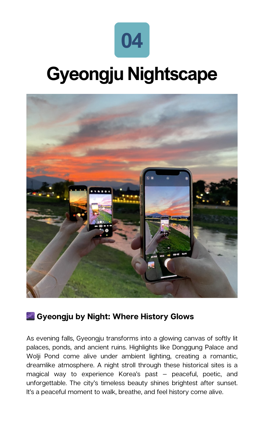 Gyeongju & Pohang 2D1N Heritage tour