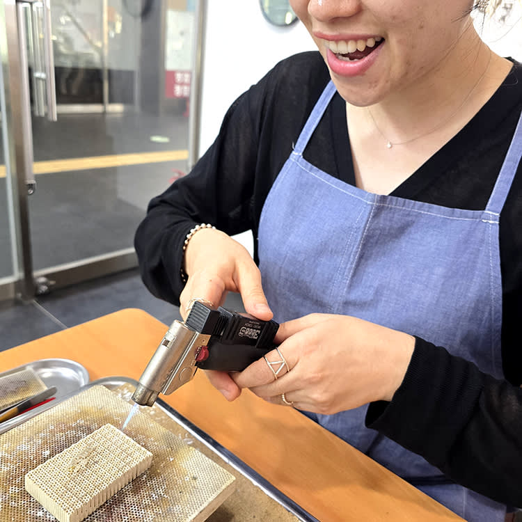 [Seoul Euljiro] Korean Alphabet Silver Jewelry Making Workshop