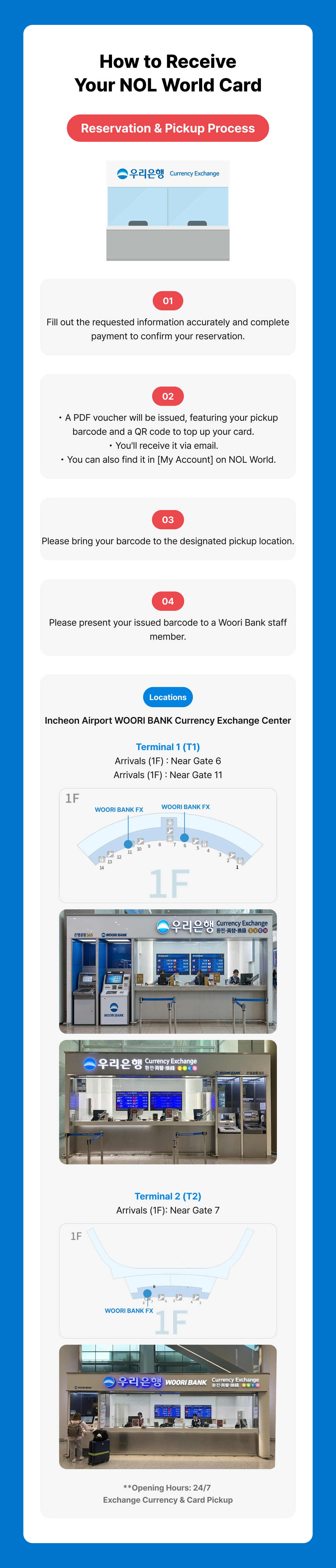 [Korea] NOL World Card - Korea Travel Prepaid Card (Transport & Payment)