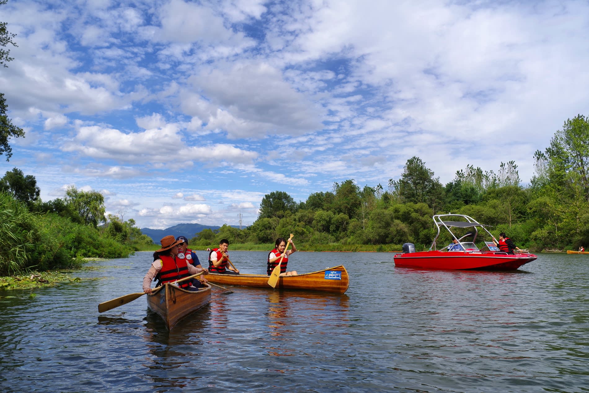 [Gangwon] Chuncheon Jungdo Mulle-gil Canoe Experience Ticket – Scenic Lake Island Tour Near Seoul