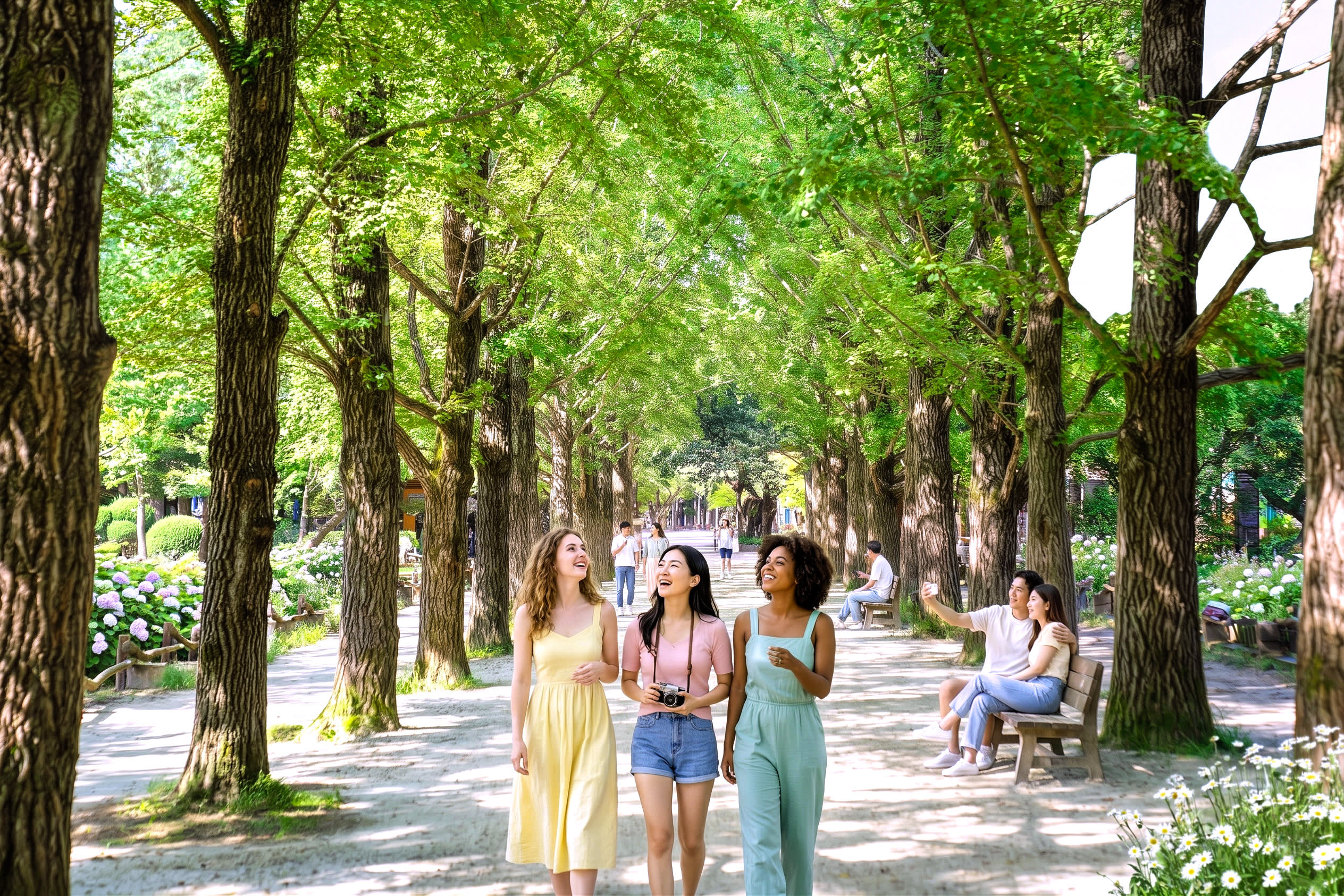 [2 Days] NAMI ISLAND & LOTTE WORLD TOUR (Lotte Duty Free Gifts)