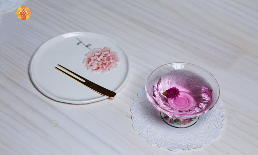 【ソウル】韓国 ティーお任せとフラワーティー体験