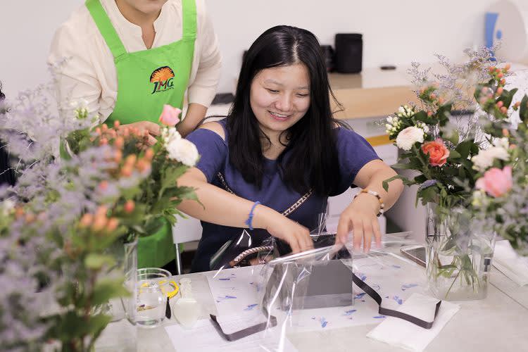 [首尔] 花市之旅+插花体验一日课程