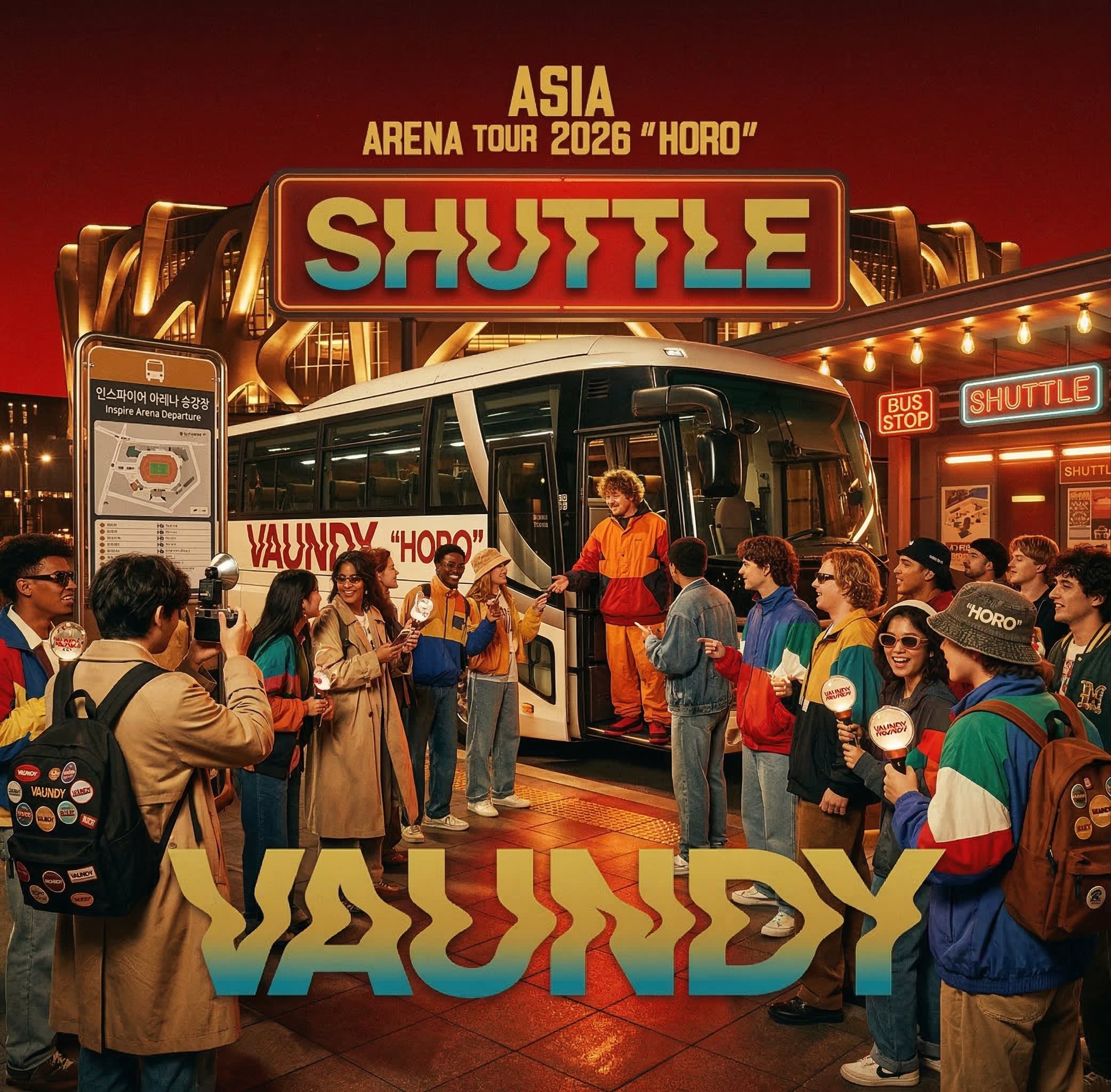 [Vaundy] ASIA ARENA TOUR 2026 "HORO" IN SEOUL Concert Shuttle
