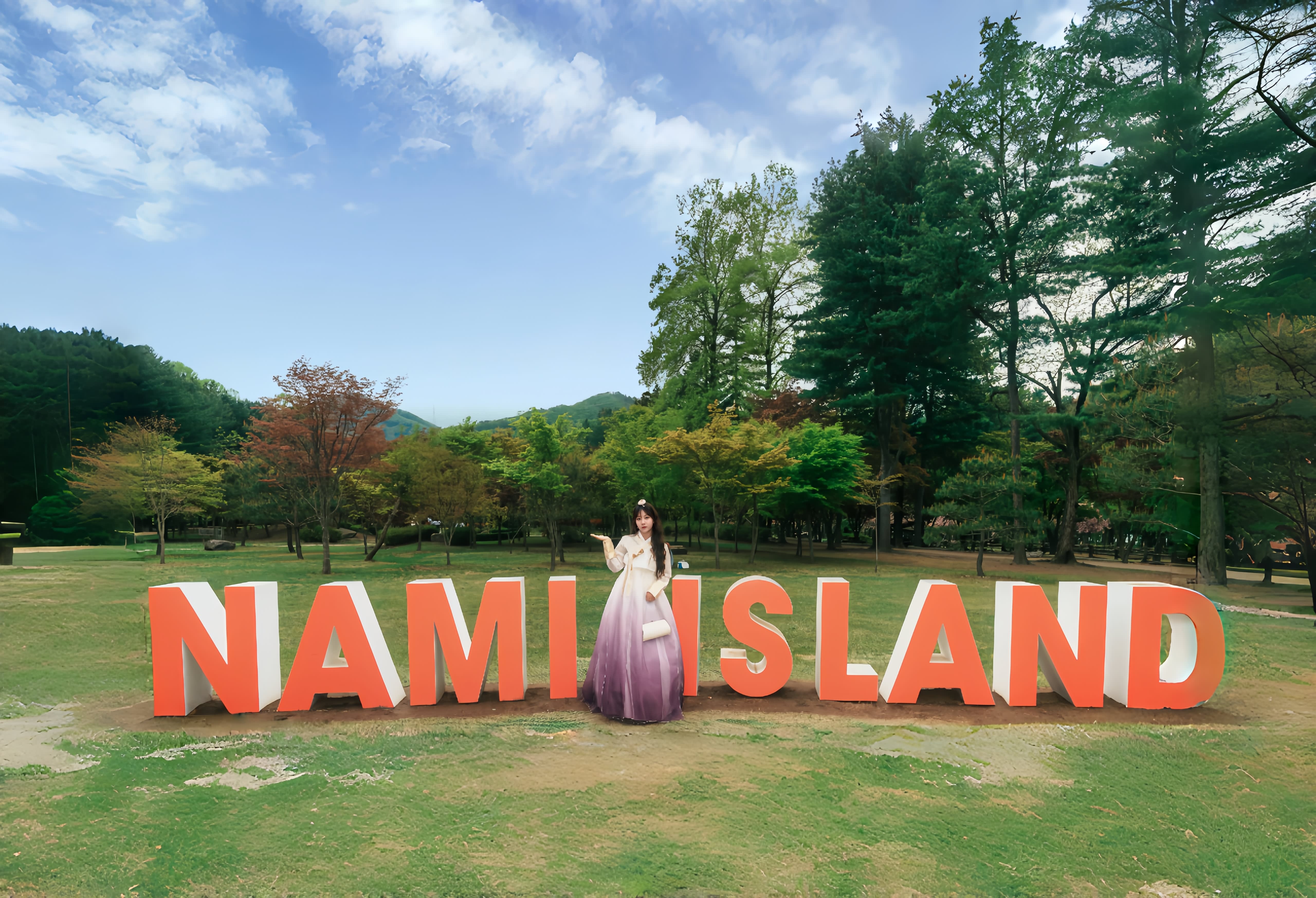 Nami Island + Hanbok Experience+ Gangchon Rail Bike
