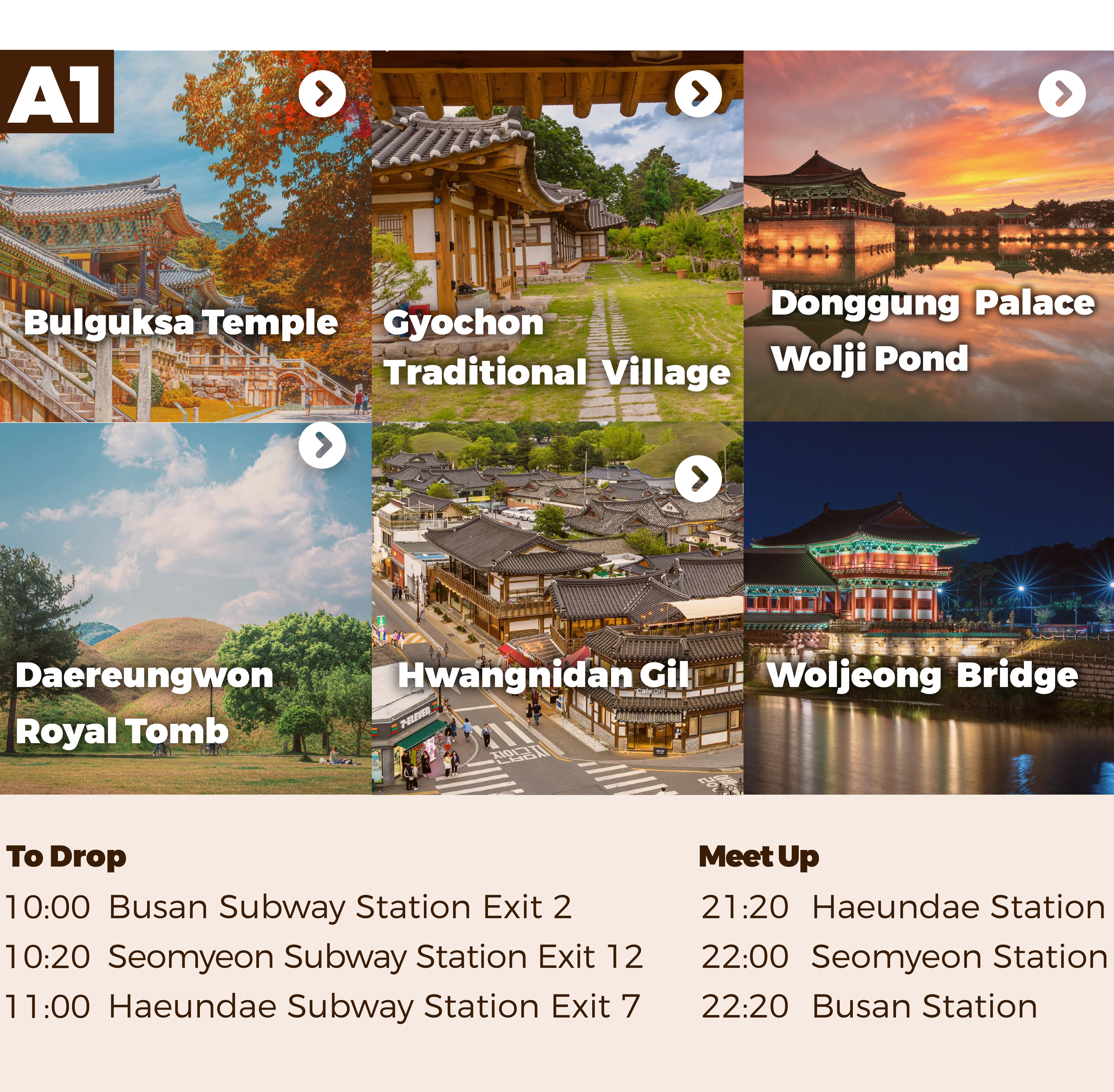 Gyeongju The Old Capital of Korea One Day Tour from Busan