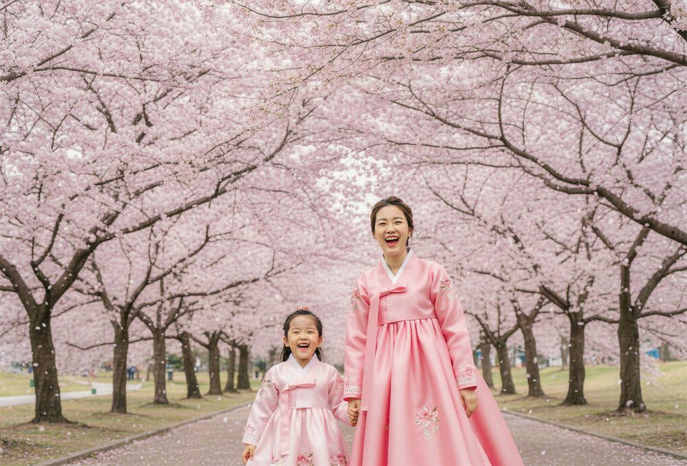 [ソウル発] 全州 春ツアー [韓屋村＋完山公園 桜＋覚願寺]