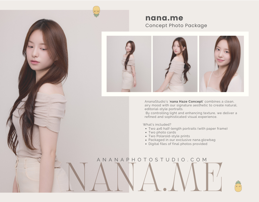 [Seoul] K-style Concept Photoshoot Experience : Concept Photoshoot + Photo Card DIY Decoration