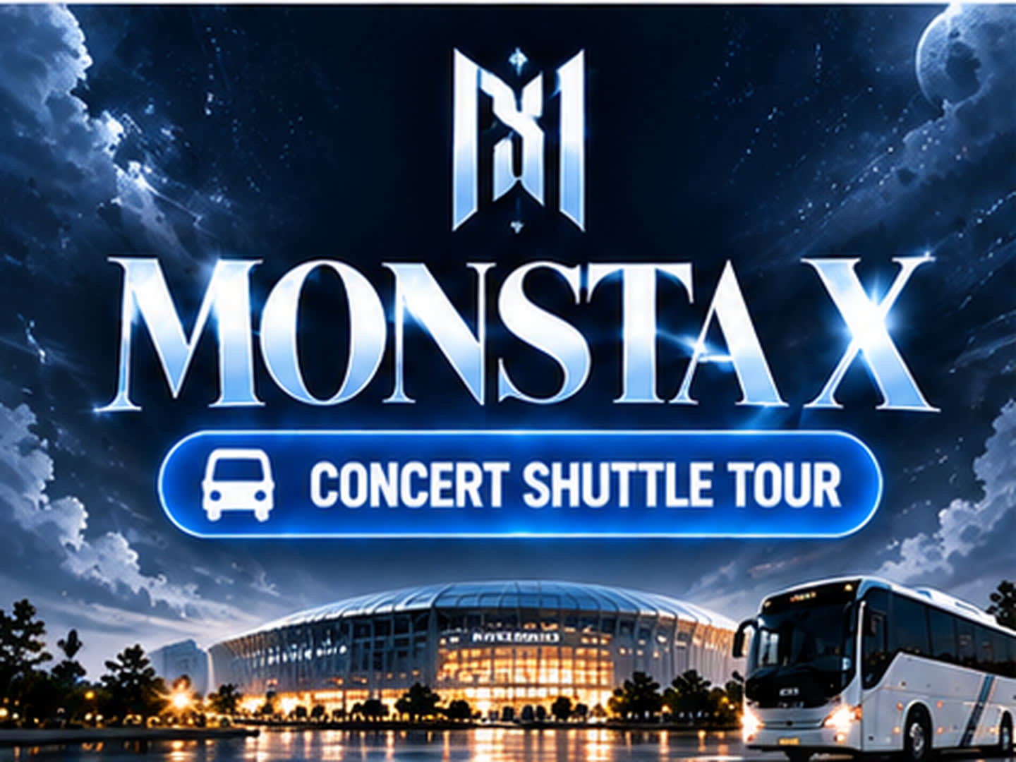  [MONSTA X] 2026 WORLD TOUR <THE X : NEXUS> ENCORE : INCHEON Inspire Arena KPOP Shuttle Tour : Seoul ⇄ Venue / One-Way , Incheon Airport Drop-off