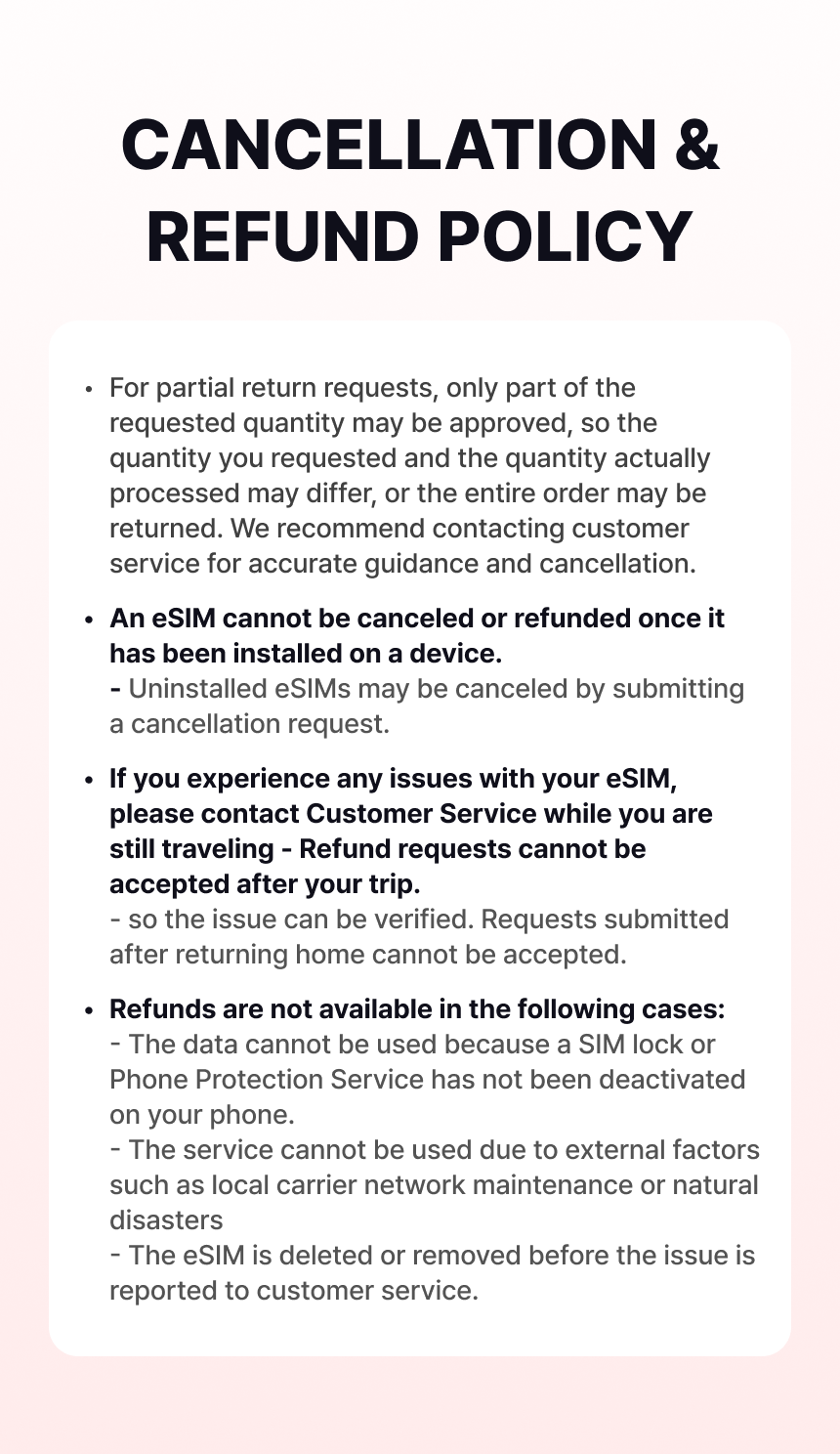 [eSIM] 5G Unlimited Data Dosirak eSIM (SKT/LGU+ official)