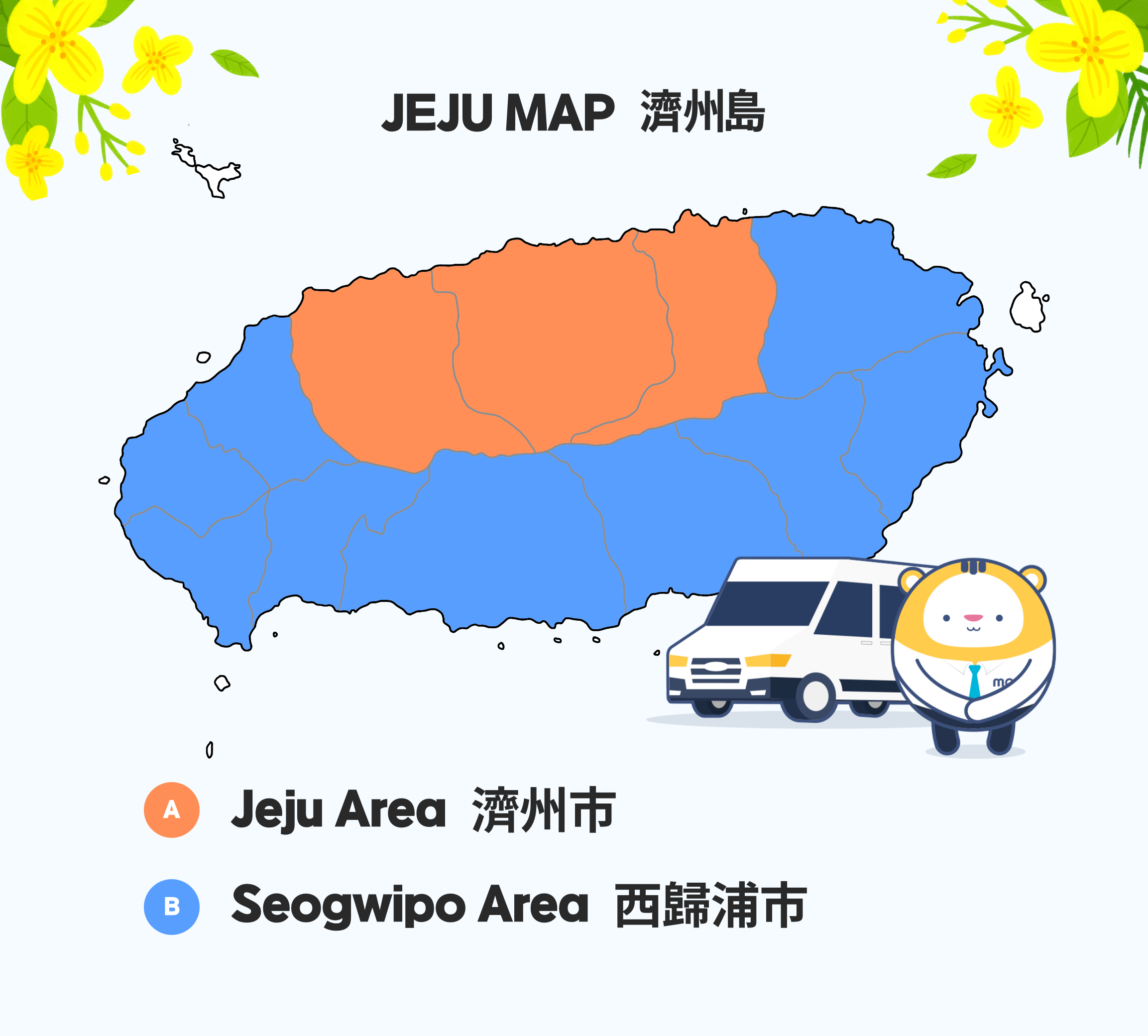 [Jeju] Private Airport TransferㅣJeju ↔ Airport