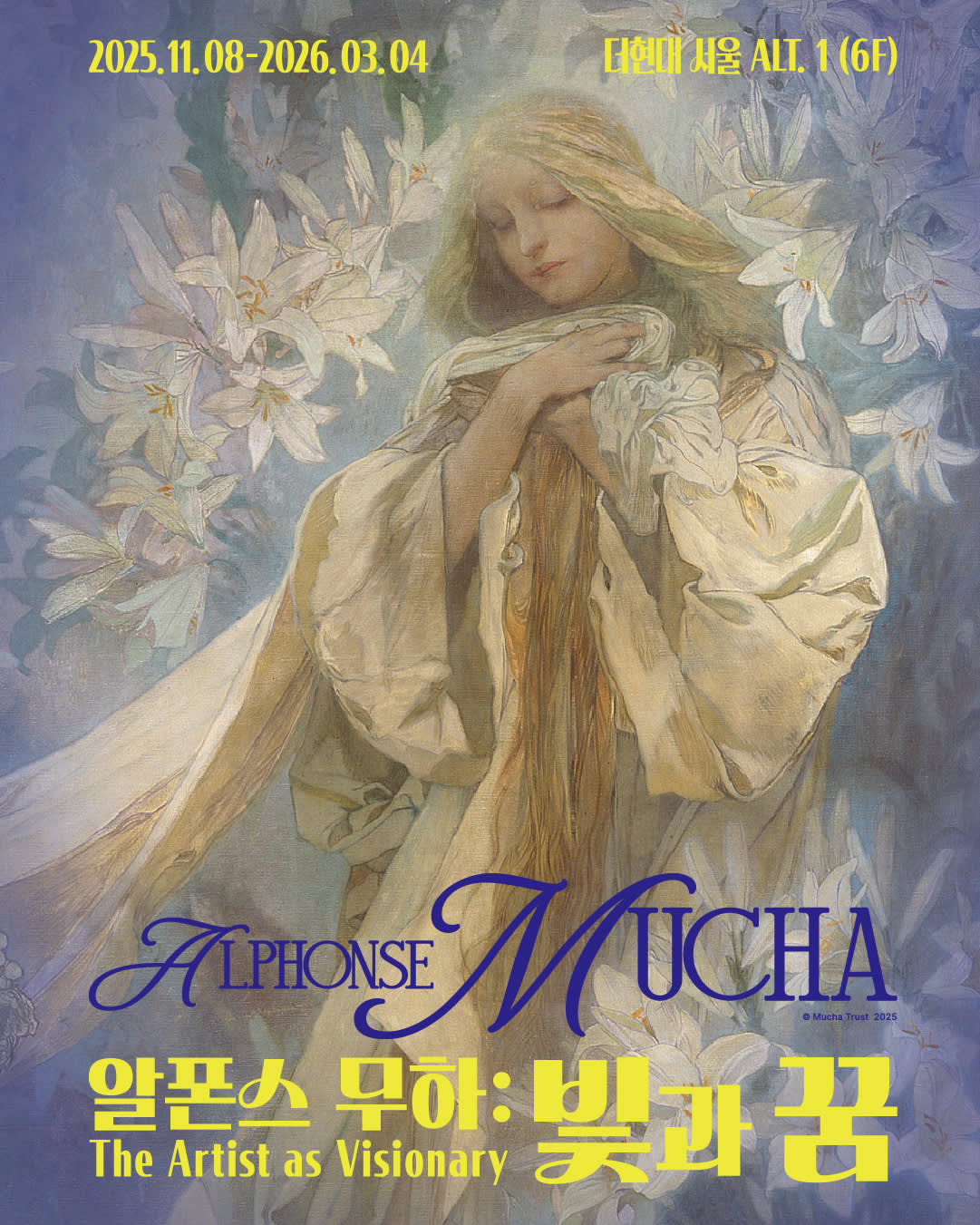 [Seoul] Alphonse Mucha: The Artist as Visionary Exhibition Ticket
